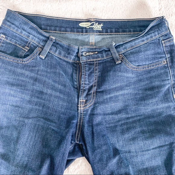 Old Navy The Flirt Skinny Jeans Med Wash Size 8 - Picture 3 of 5